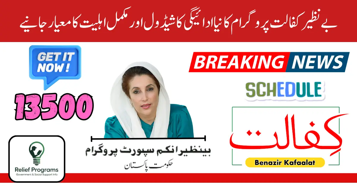 Benazir Kafaalat Program