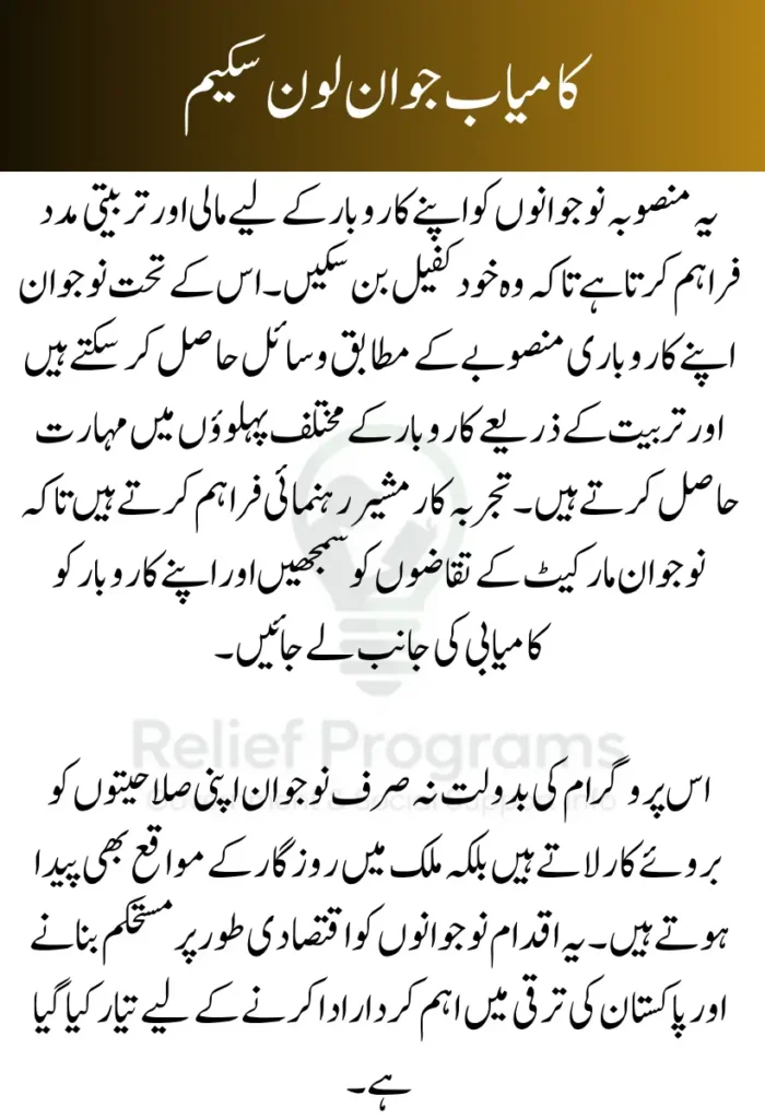 PM Kamyab Jawan Loan 2025