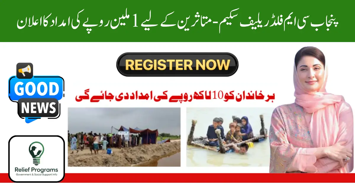 CM Punjab Flood Relief Scheme 2025